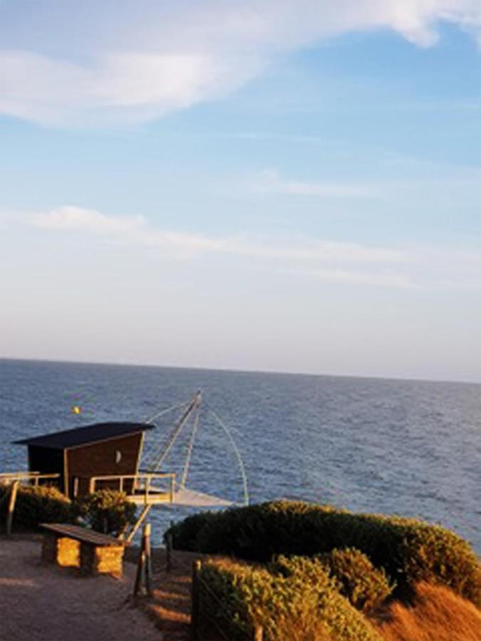 Appartement En Rdc Avec Terrasse Face A La Mer Порник Екстериор снимка